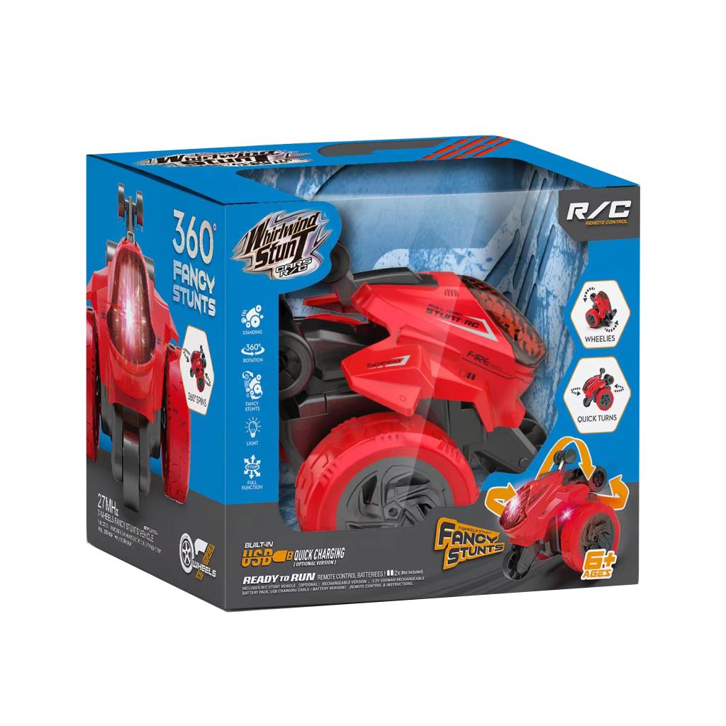 RC Whirlwind Stunt Car – 360° Fancy Rotation & Tricks